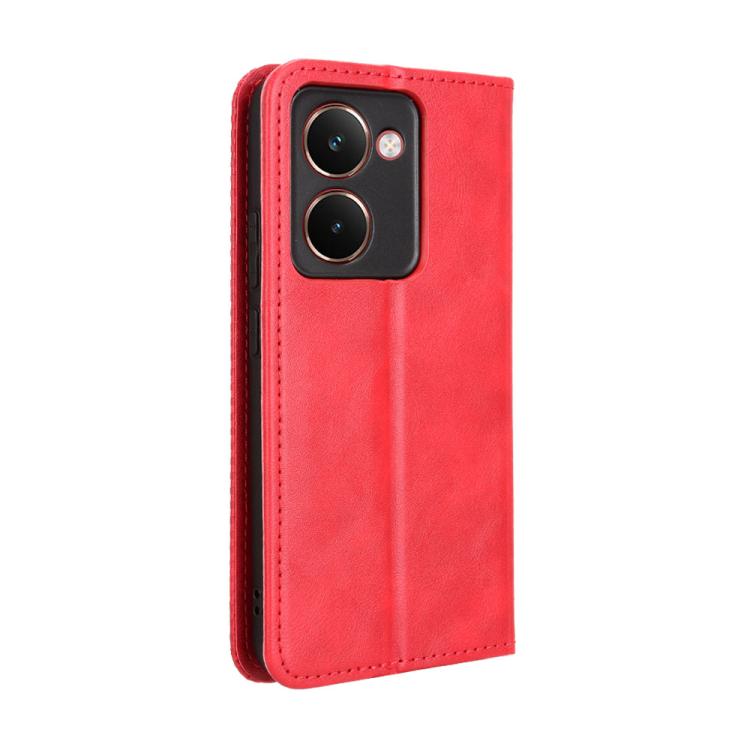 For Realme P3 Ultra 5G Magnetic Buckle Retro Texture Leather Phone Case