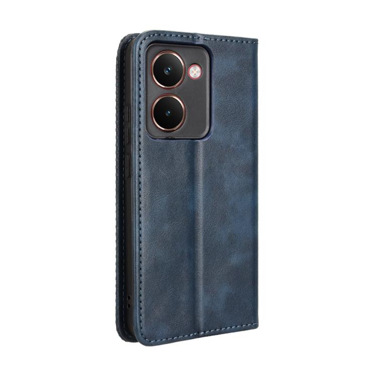 For Realme P3 Ultra 5G Magnetic Buckle Retro Texture Leather Phone Case
