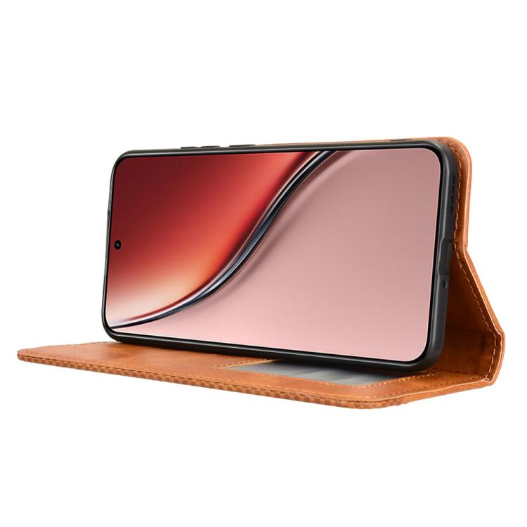 For Realme P3 Ultra 5G Magnetic Buckle Retro Texture Leather Phone Case