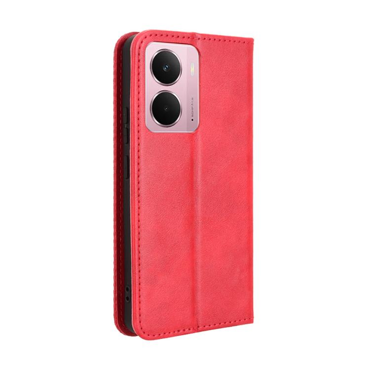 For Realme P3 5G / Neo7x 5G Magnetic Buckle Retro Texture Leather Phone Case