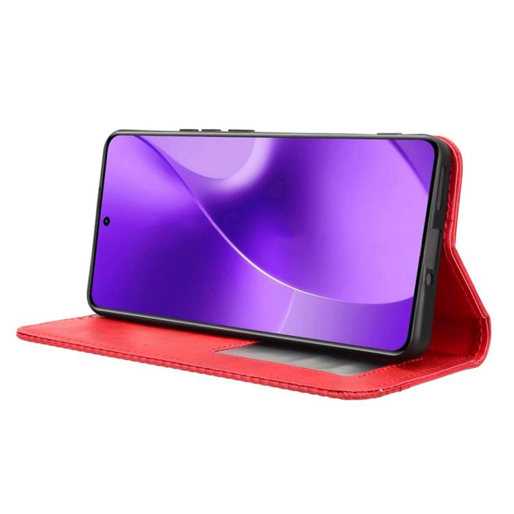 For Realme 15 5G / 15 Pro 5G Magnetic Buckle Retro Texture Leather Phone Case