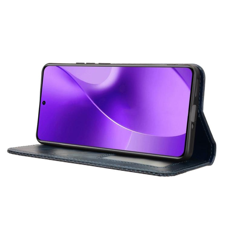 For Realme 15 5G / 15 Pro 5G Magnetic Buckle Retro Texture Leather Phone Case