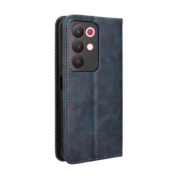 For Realme C85 Pro 4G Magnetic Buckle Retro Texture Leather Phone Case