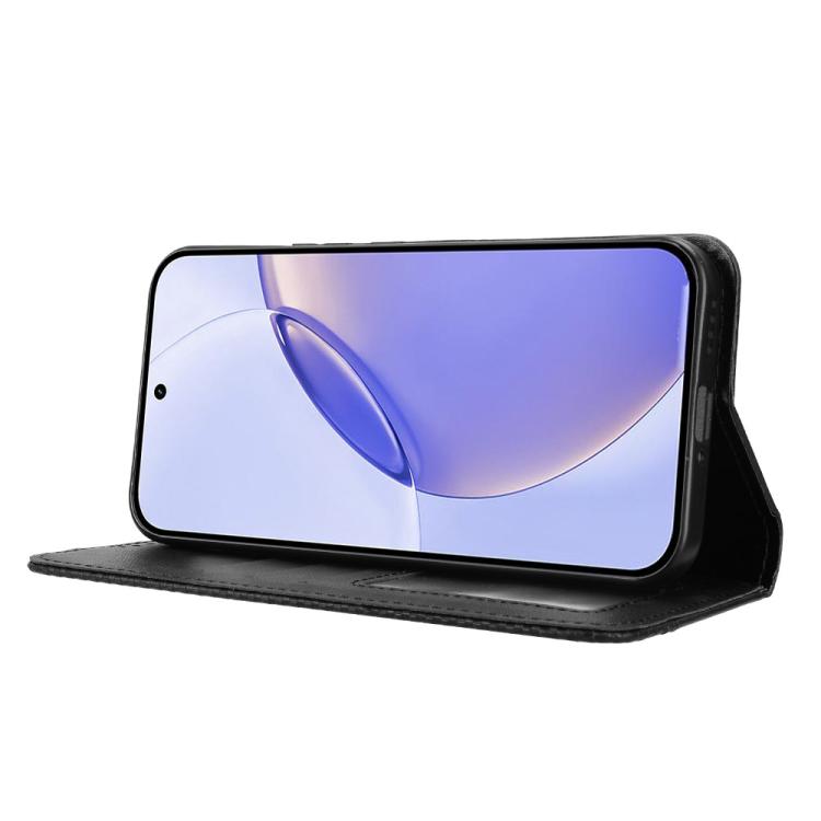 For Realme 16 Pro 5G Magnetic Buckle Retro Texture Leather Phone Case