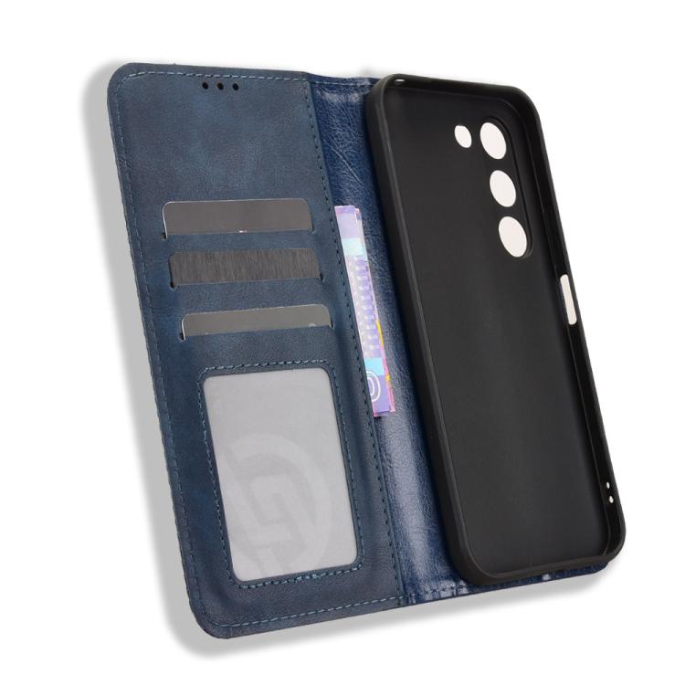 For Realme C83 5G / P4 Lite 5G Magnetic Buckle Retro Texture Leather Phone Case