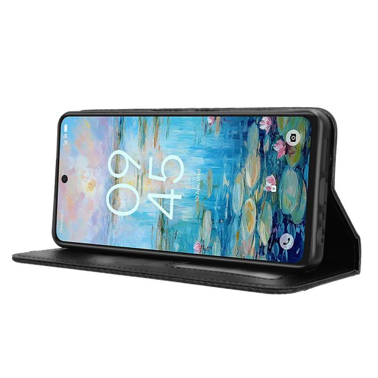 For TCL 50 NxtPaper 5G / 50 Pro NxtPaper 5G Magnetic Buckle Retro Texture Leather Phone Case