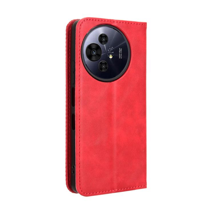 For TCL 50 NxtPaper 5G / 50 Pro NxtPaper 5G Magnetic Buckle Retro Texture Leather Phone Case