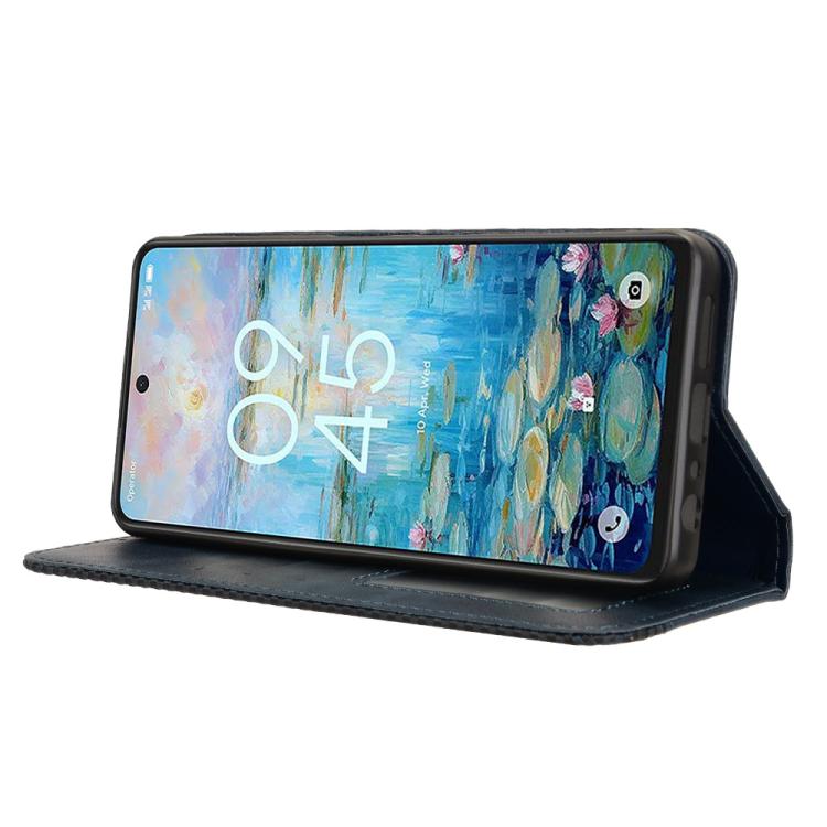 For TCL 50 NxtPaper 5G / 50 Pro NxtPaper 5G Magnetic Buckle Retro Texture Leather Phone Case