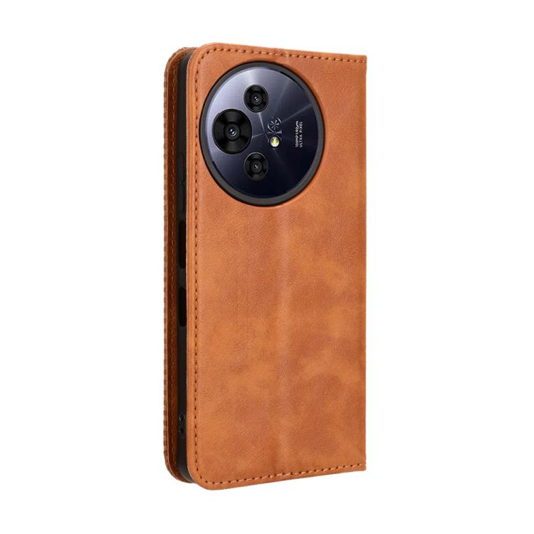 For TCL 50 NxtPaper 5G / 50 Pro NxtPaper 5G Magnetic Buckle Retro Texture Leather Phone Case