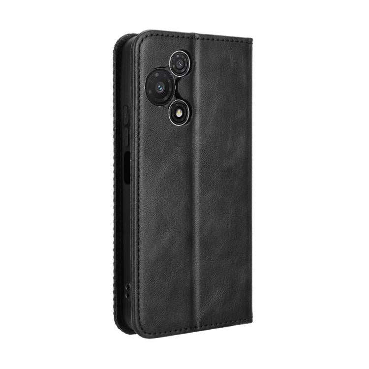 For TCL 60R 5G Magnetic Buckle Retro Texture Leather Phone Case