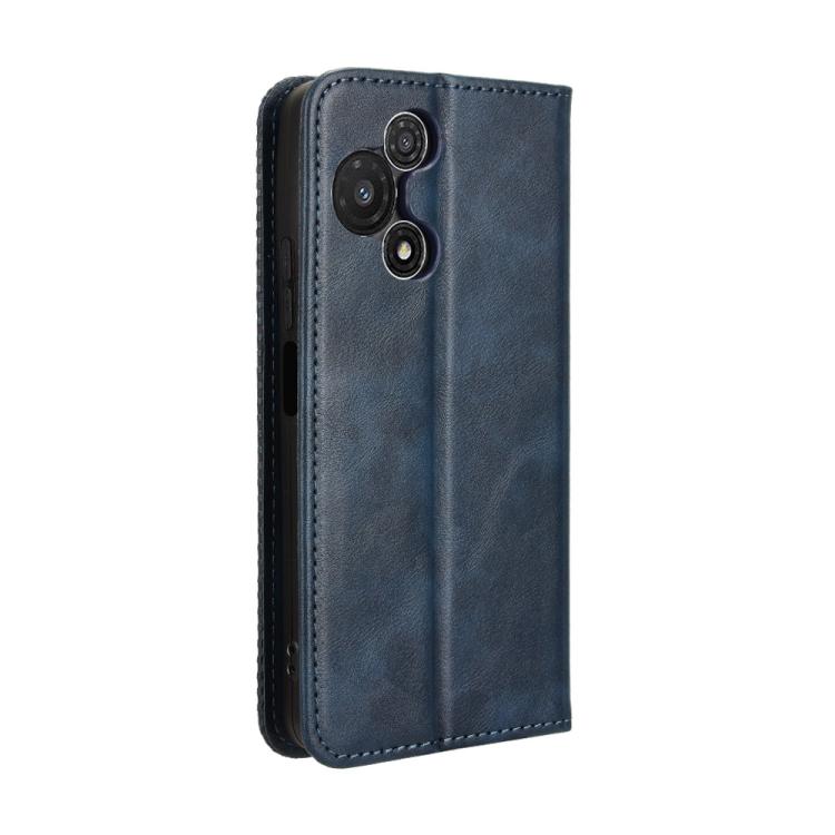 For TCL 60R 5G Magnetic Buckle Retro Texture Leather Phone Case