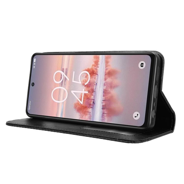 For TCL 60 NxtPaper Magnetic Buckle Retro Texture Leather Phone Case