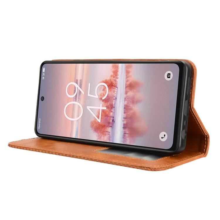 For TCL 60 NxtPaper Magnetic Buckle Retro Texture Leather Phone Case