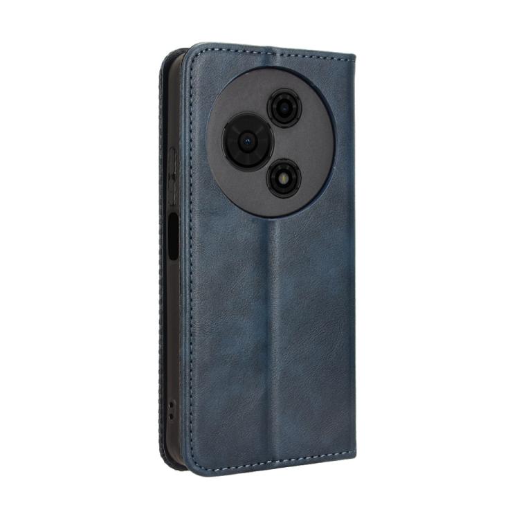 For TCL 605 / 60 SE Magnetic Buckle Retro Texture Leather Phone Case