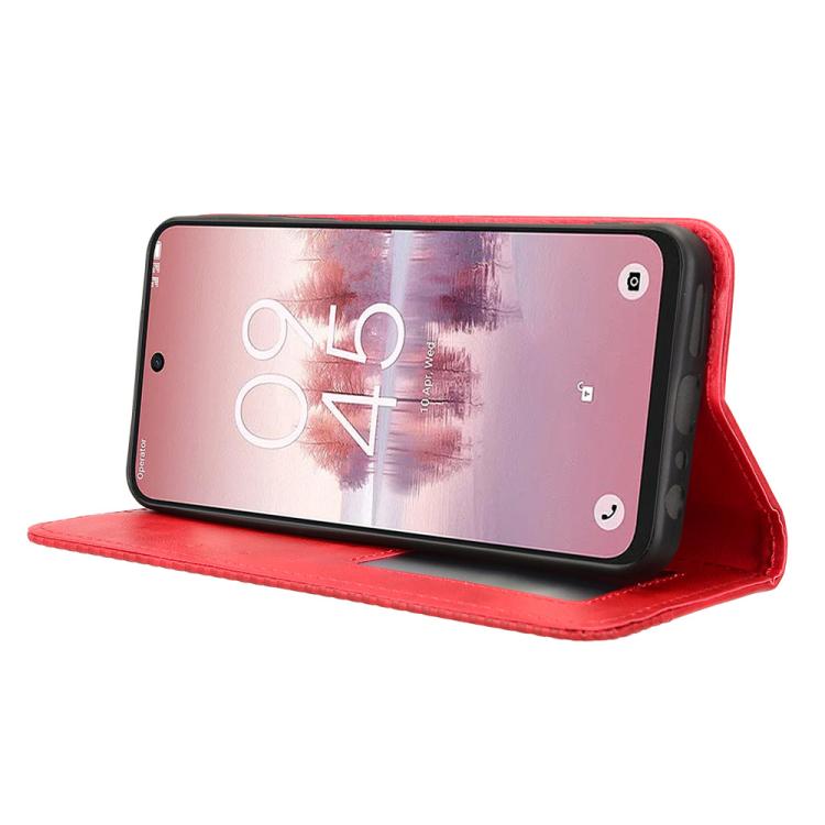 For TCL 60 SE NxtPaper 5G Magnetic Buckle Retro Texture Leather Phone Case
