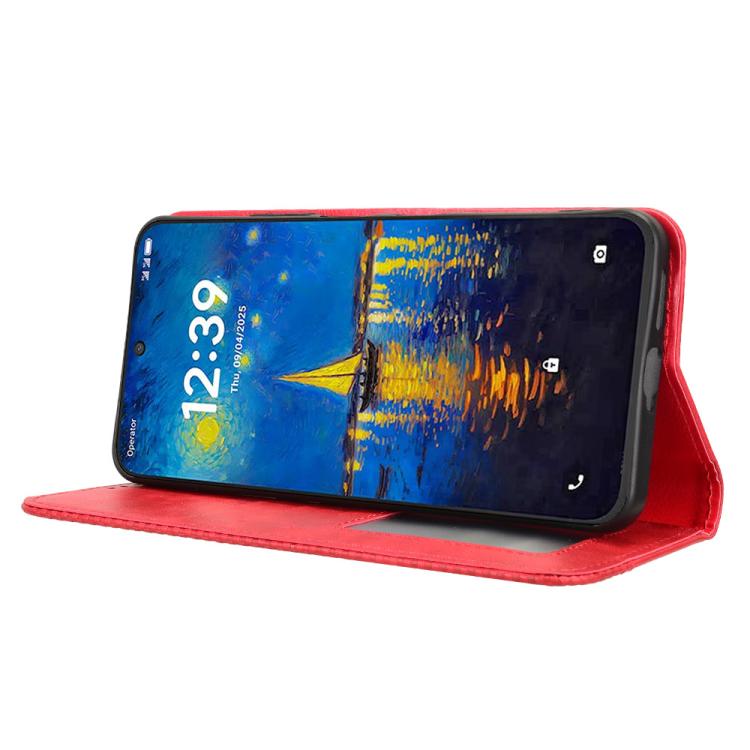 For TCL NxtPaper 60 Ultra 5G Magnetic Buckle Retro Texture Leather Phone Case