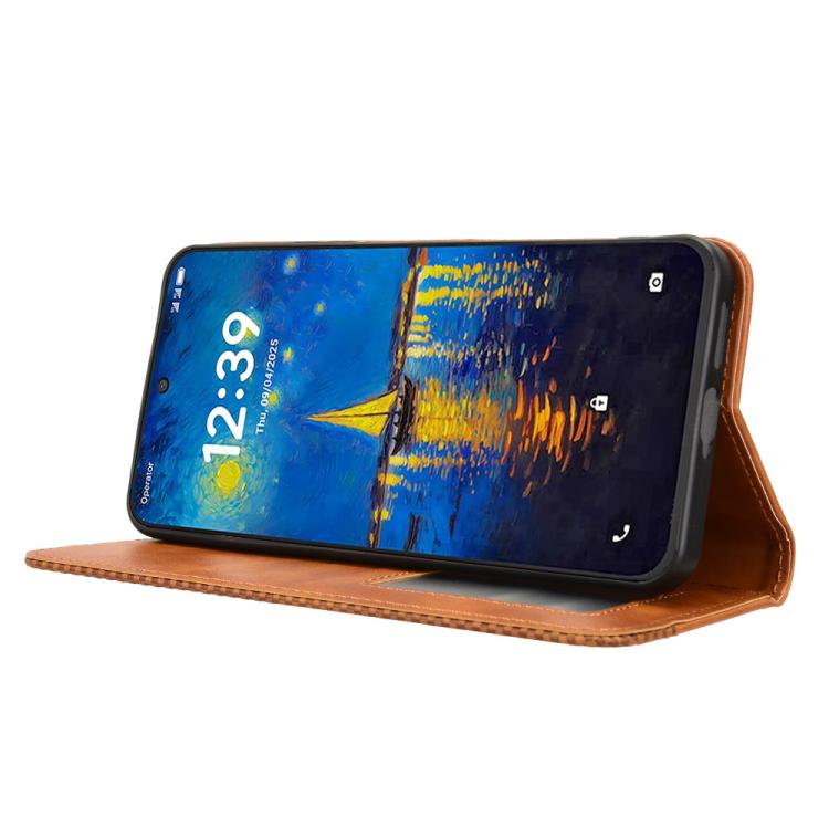 For TCL NxtPaper 60 Ultra 5G Magnetic Buckle Retro Texture Leather Phone Case