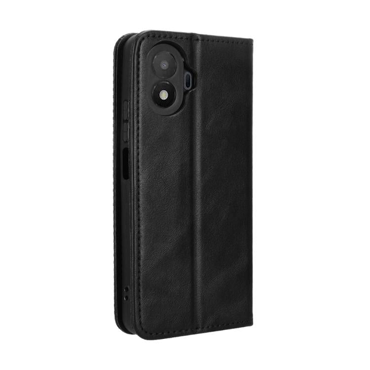 For TCL K70 SE T453D Magnetic Buckle Retro Texture Leather Phone Case