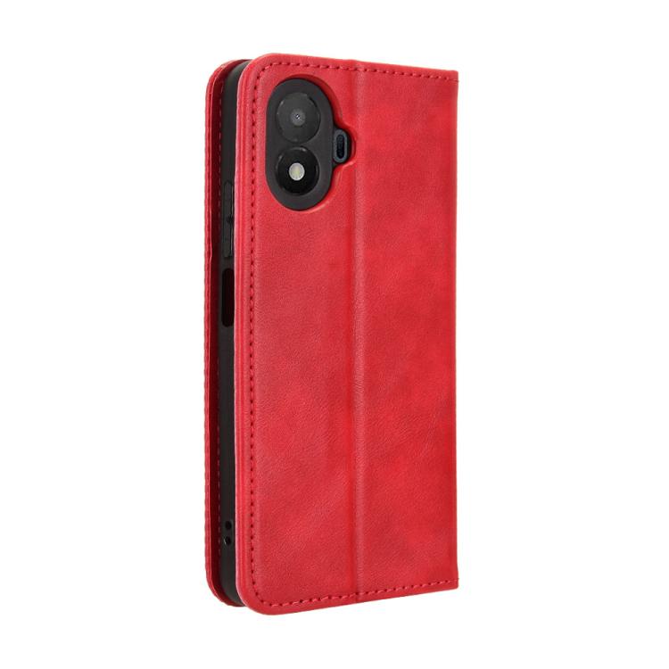 For TCL K70 SE T453D Magnetic Buckle Retro Texture Leather Phone Case