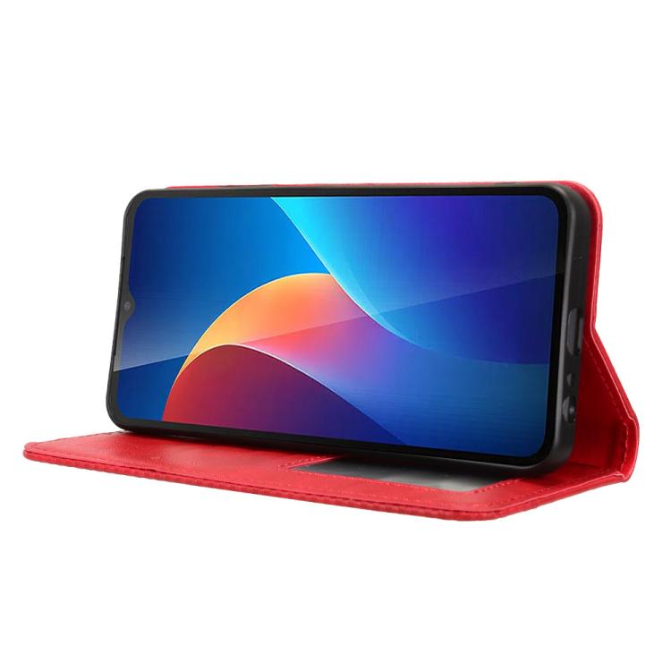 For TCL K70 SE T453D Magnetic Buckle Retro Texture Leather Phone Case