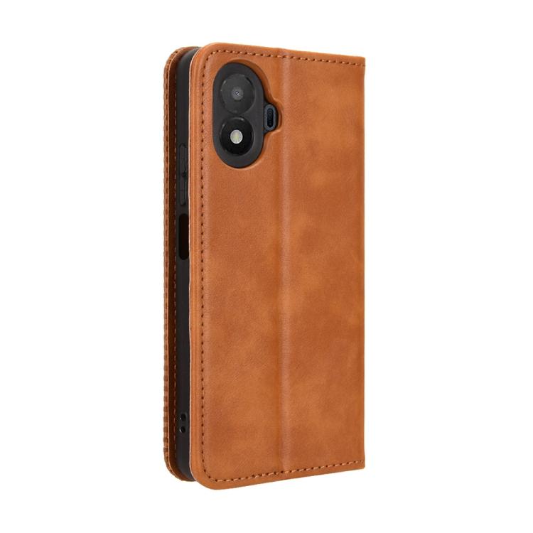 For TCL K70 SE T453D Magnetic Buckle Retro Texture Leather Phone Case