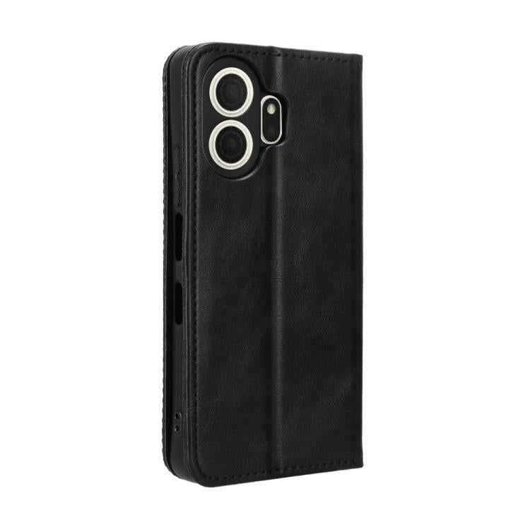 For TCL NxtPaper 70 Pro 5G Magnetic Buckle Retro Texture Leather Phone Case