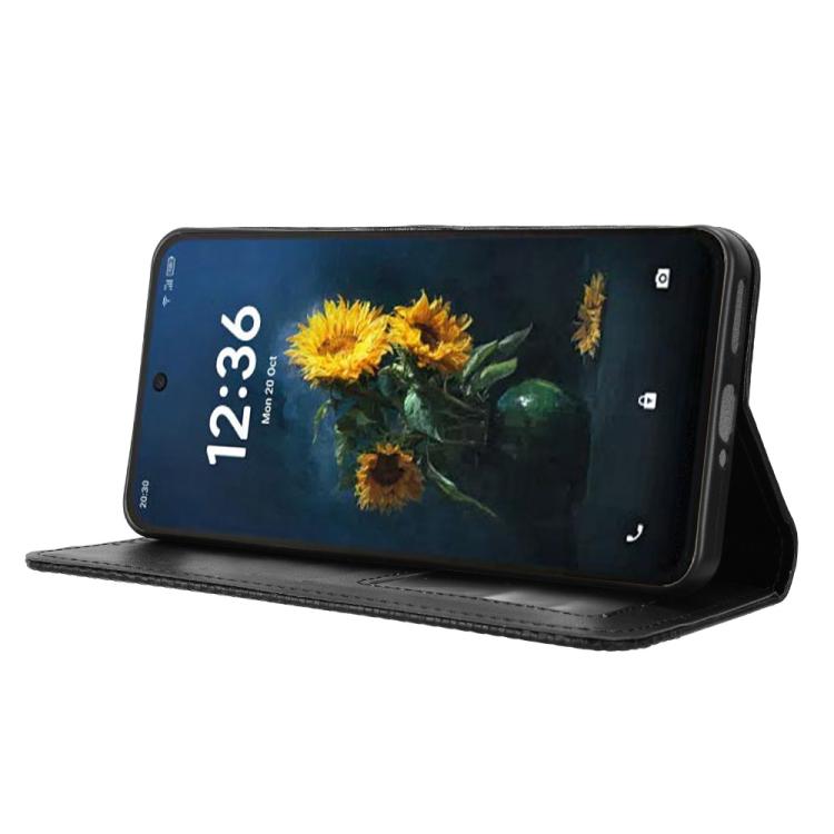 For TCL NxtPaper 70 Pro 5G Magnetic Buckle Retro Texture Leather Phone Case