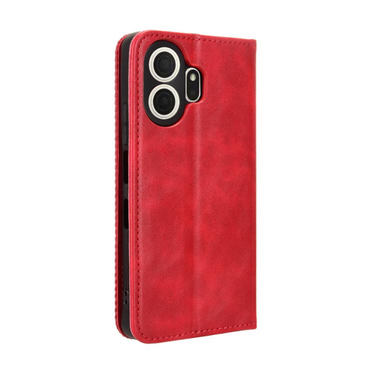 For TCL NxtPaper 70 Pro 5G Magnetic Buckle Retro Texture Leather Phone Case