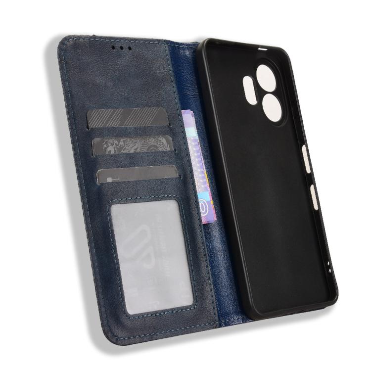 For TCL NxtPaper 70 Pro 5G Magnetic Buckle Retro Texture Leather Phone Case