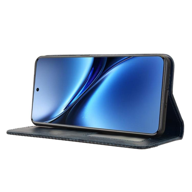 For vivo X200 Pro 5G Magnetic Buckle Retro Texture Leather Phone Case