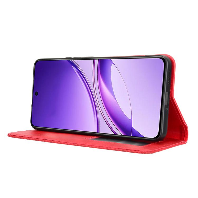 For vivo V50 Lite 5G / 4G Magnetic Buckle Retro Texture Leather Phone Case