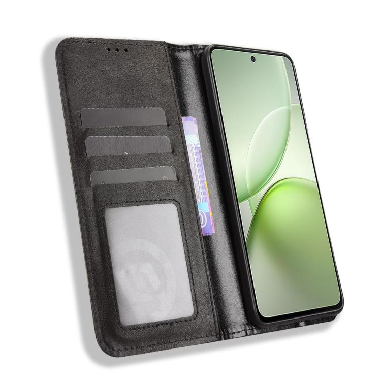 For vivo Y400 4G / 5G / iQOO Z10 Lite 4G Magnetic Buckle Retro Texture Leather Phone Case