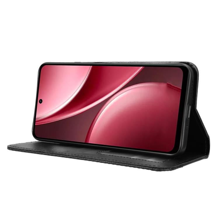 For vivo Y31 5G 2025 Magnetic Buckle Retro Texture Leather Phone Case