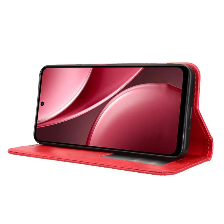 For vivo Y31 5G 2025 Magnetic Buckle Retro Texture Leather Phone Case
