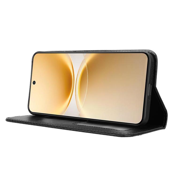For vivo Y500 Pro 5G Magnetic Buckle Retro Texture Leather Phone Case