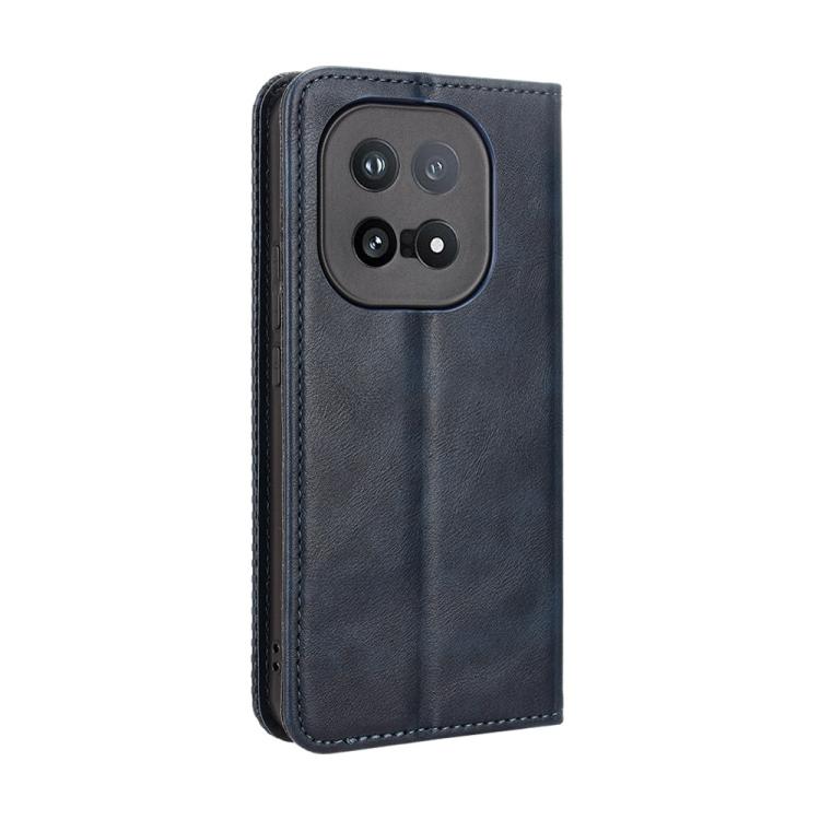 For vivo iQOO 15 5G Magnetic Buckle Retro Texture Leather Phone Case