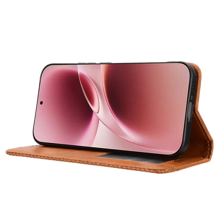 For vivo V70 5G / V70 Elite 5G Magnetic Buckle Retro Texture Leather Phone Case