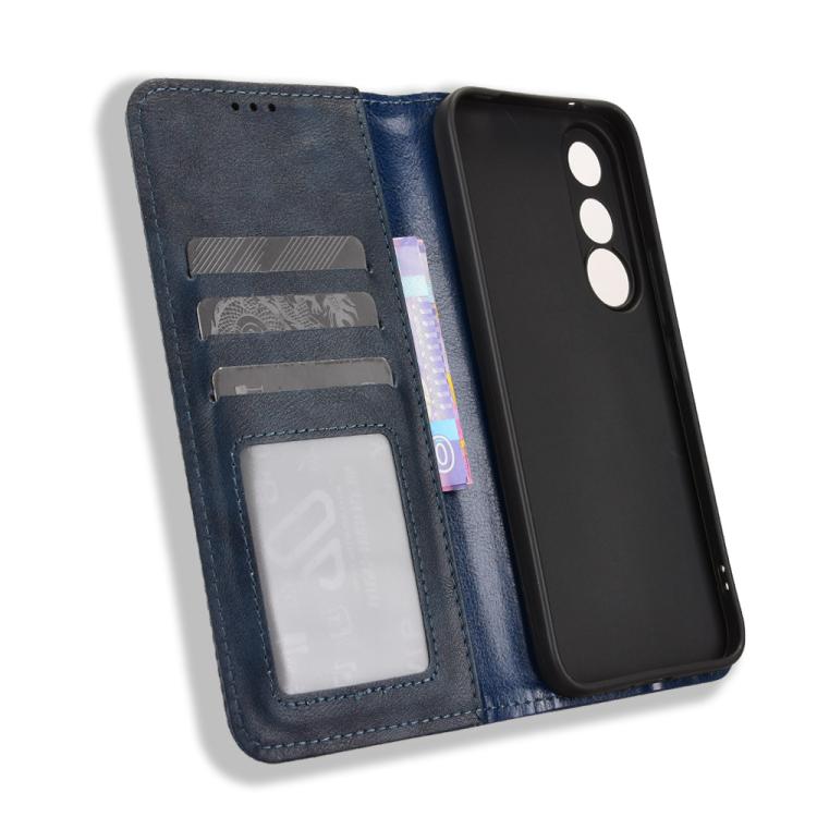For vivo V70 FE 5G Magnetic Buckle Retro Texture Leather Phone Case