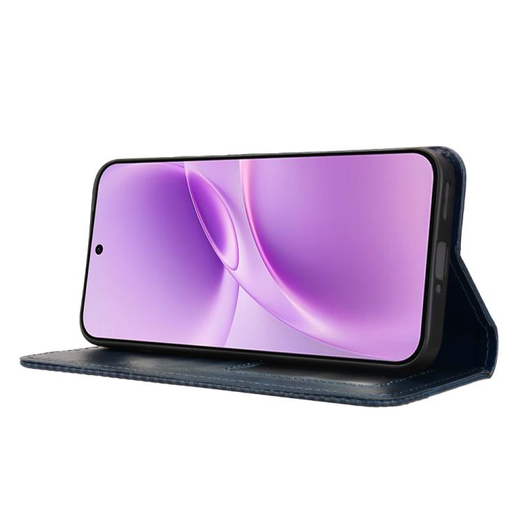 For vivo V70 FE 5G Magnetic Buckle Retro Texture Leather Phone Case