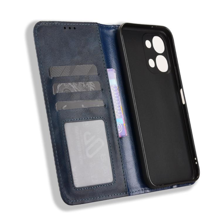 For vivo Y31d 4G / Y500i 5G Magnetic Buckle Retro Texture Leather Phone Case