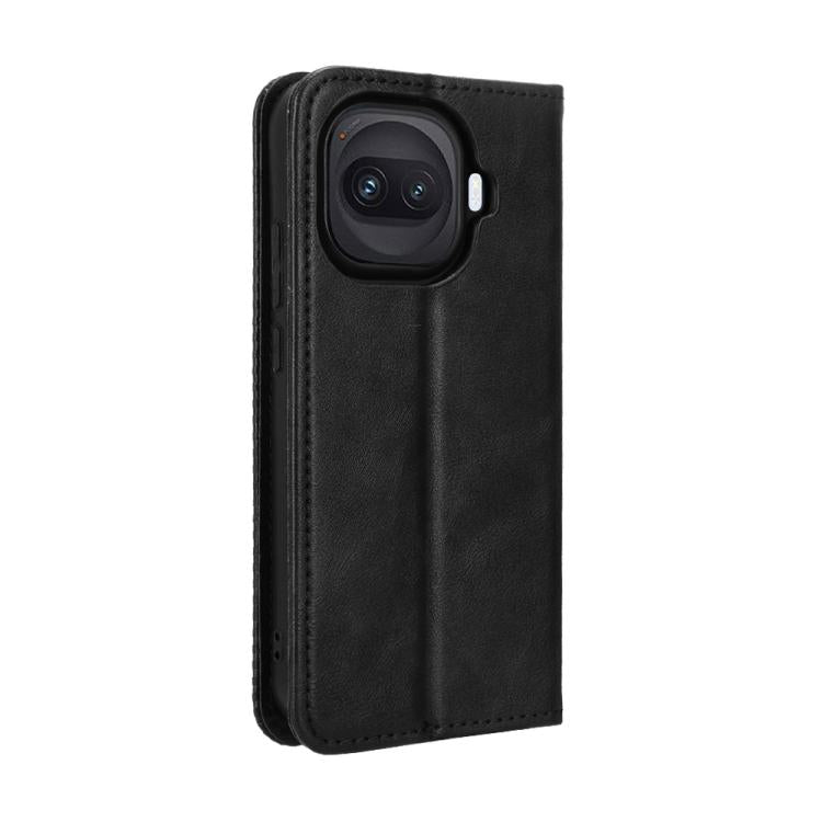 For vivo iQOO Z11 Turbo 5G / 15R 5G Magnetic Buckle Retro Texture Leather Phone Case