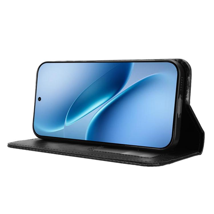 For vivo iQOO Z11 Turbo 5G / 15R 5G Magnetic Buckle Retro Texture Leather Phone Case