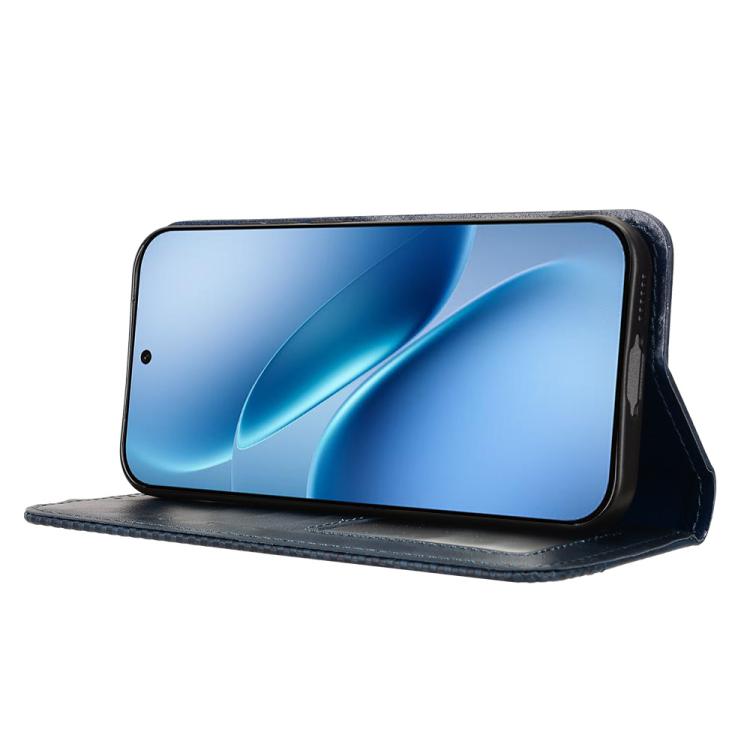 For vivo iQOO Z11 Turbo 5G / 15R 5G Magnetic Buckle Retro Texture Leather Phone Case