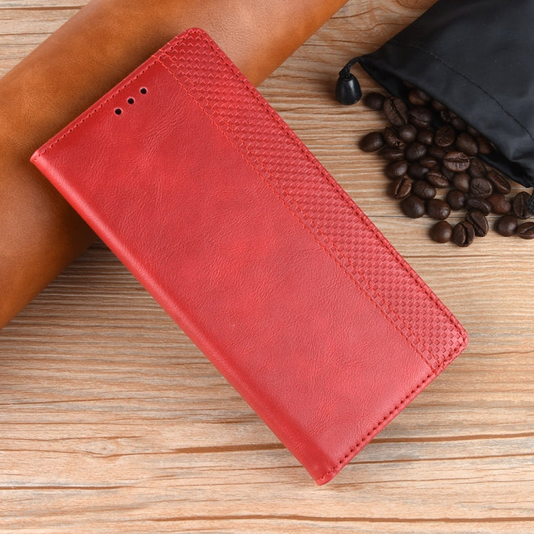 For Infinix Note 40 4G Magnetic Buckle Retro Texture Leather Phone Case