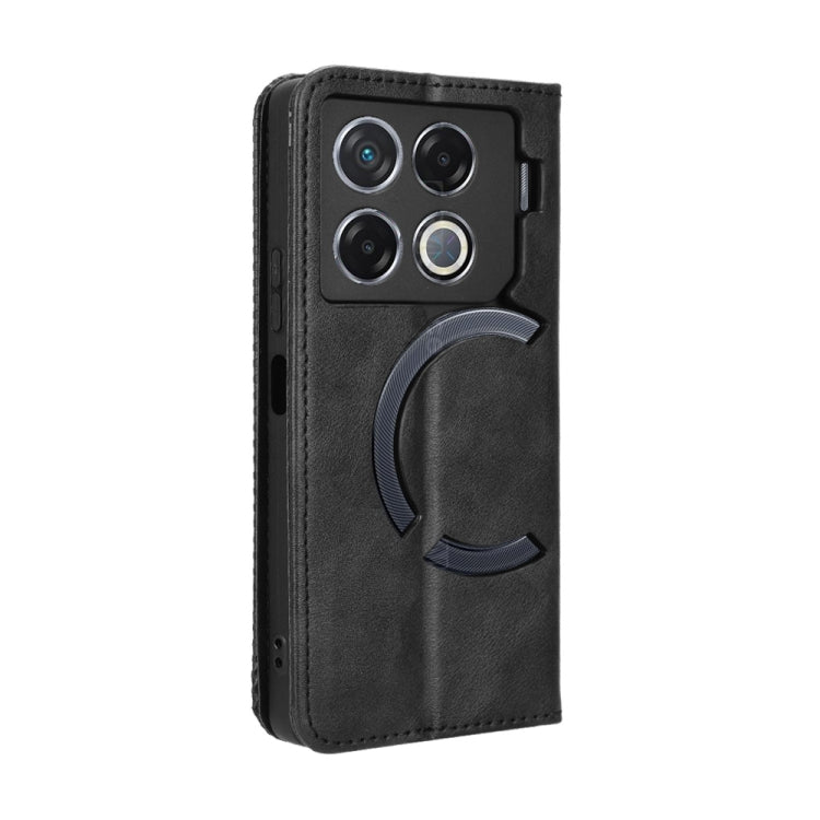 For Infinix GT 20 Pro 5G X6871 Magnetic Buckle Retro Texture Leather Phone Case