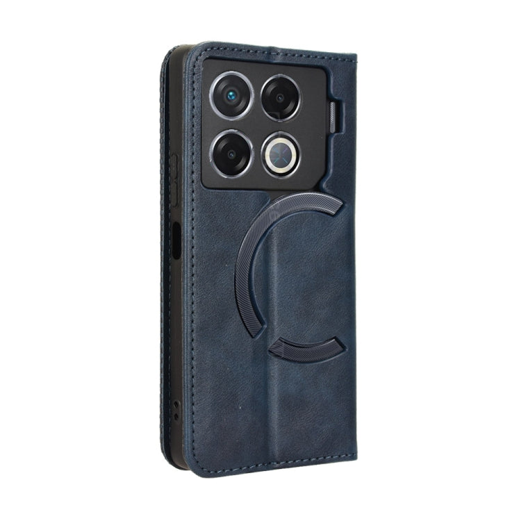 For Infinix GT 20 Pro 5G X6871 Magnetic Buckle Retro Texture Leather Phone Case