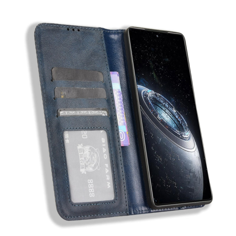 For Infinix GT 20 Pro 5G X6871 Magnetic Buckle Retro Texture Leather Phone Case