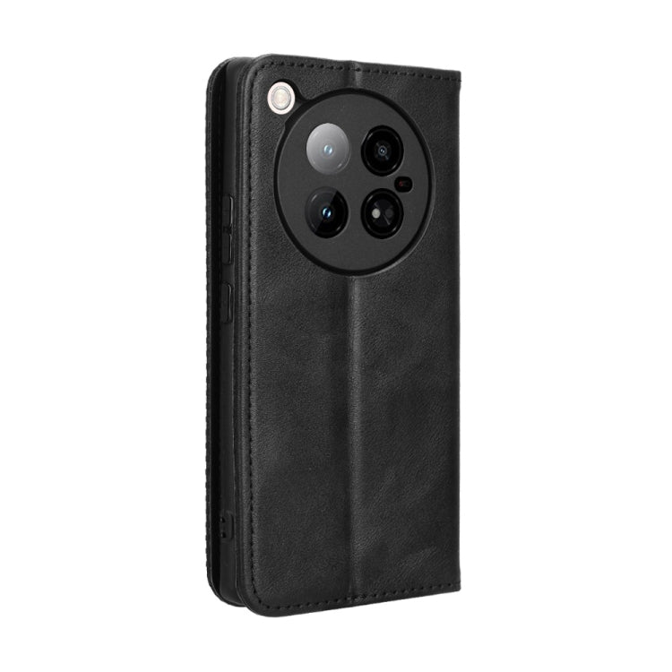 For Infinix Zero 40 4G Magnetic Buckle Retro Texture Leather Phone Case
