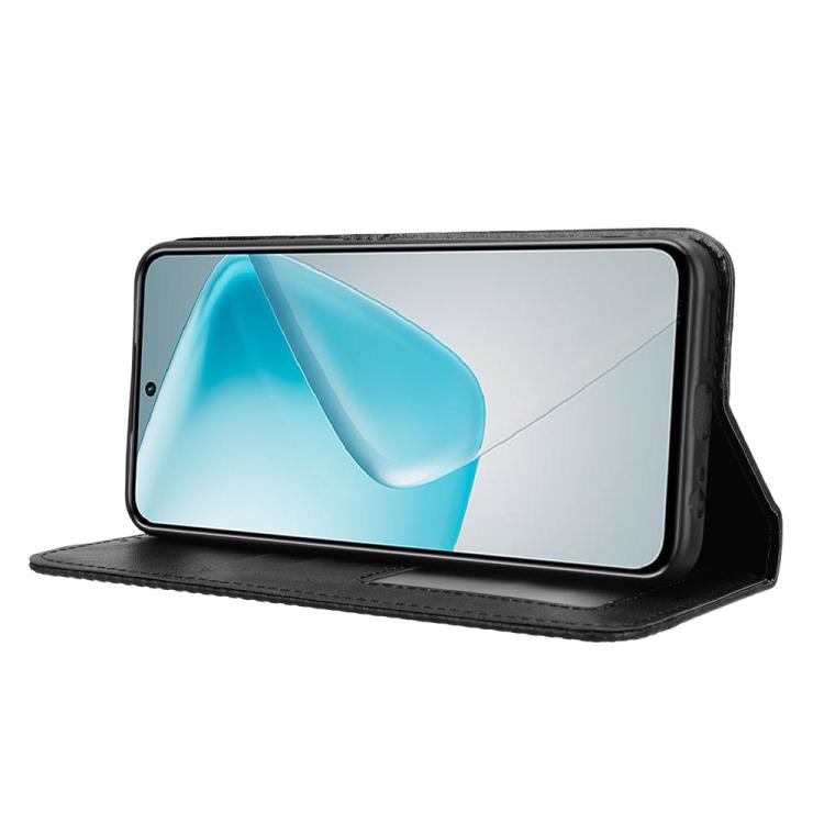 For Infinix Hot 50 Pro 4G Magnetic Buckle Retro Texture Leather Phone Case