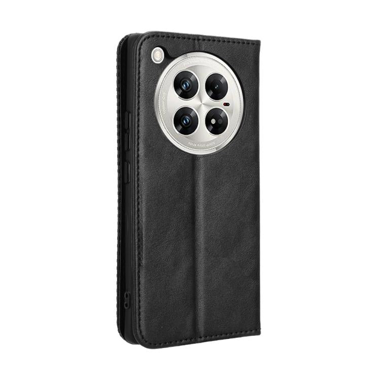 For Infinix Zero 40 5G Magnetic Buckle Retro Texture Leather Phone Case
